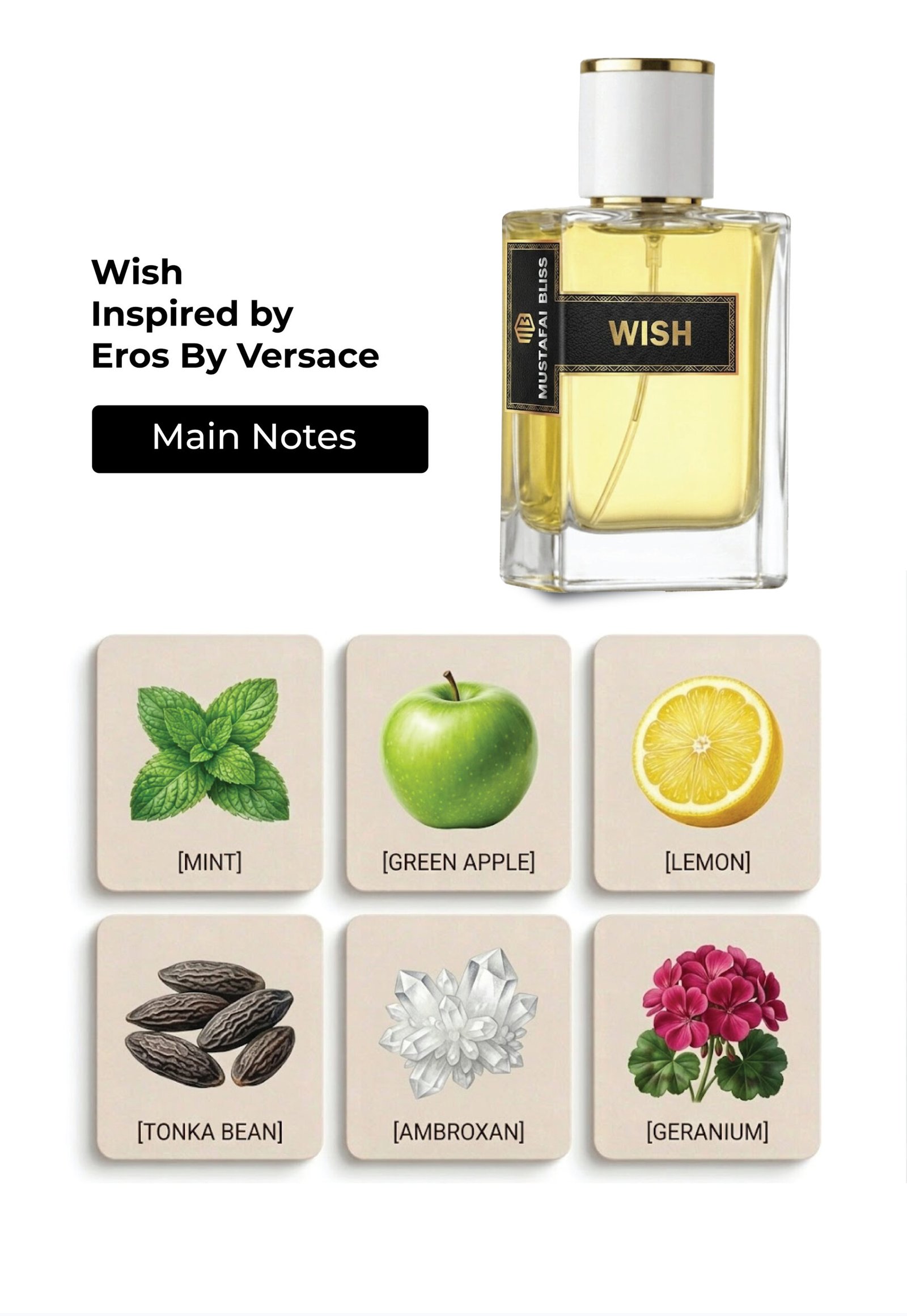 Wish <br>Inspired by Eros By Versace - Image 2