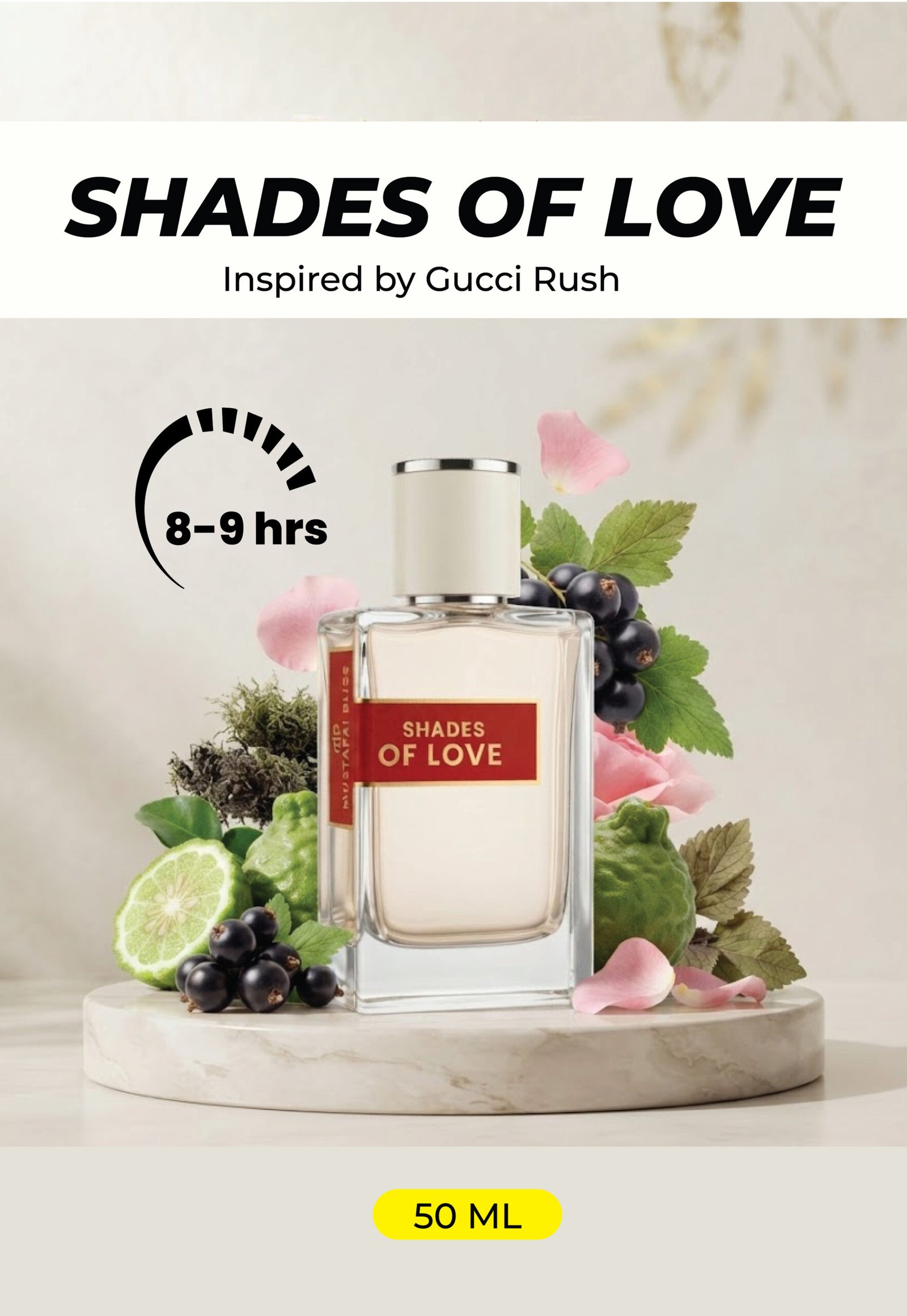 Shades of love <br>Inspired by Gucci Rush