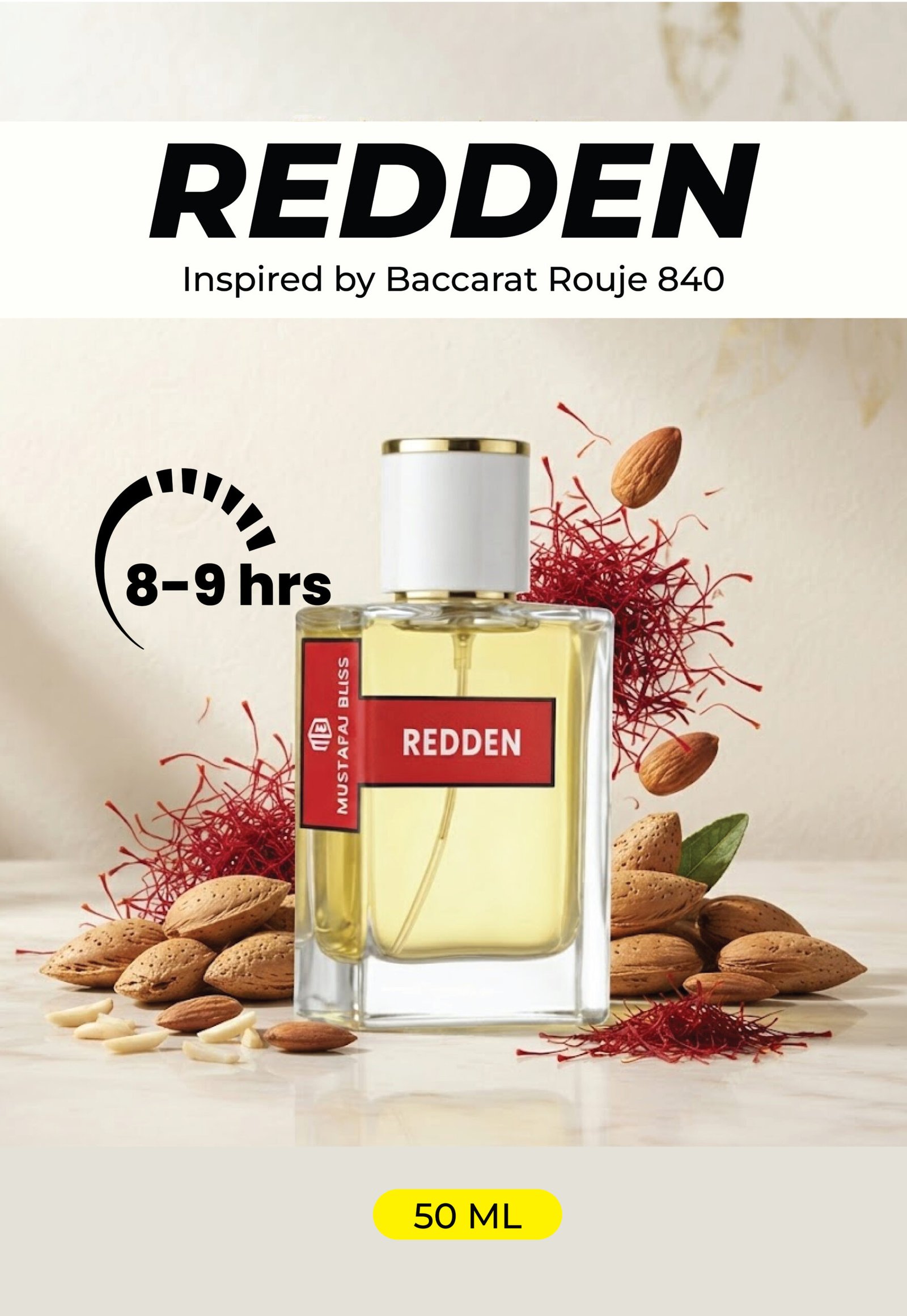 Redden <br>Inspired by Baccarat Rouge 840