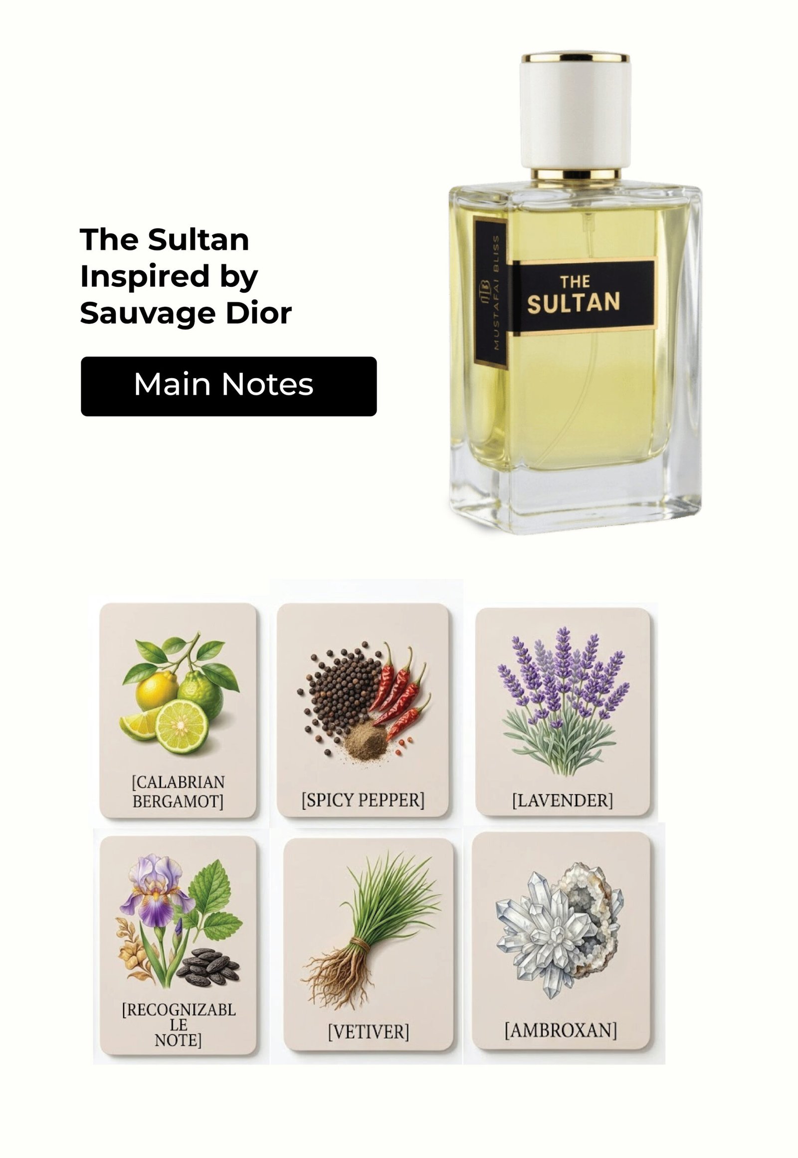 The Sultan <br>Inspired by Sauvage Dior - Image 2