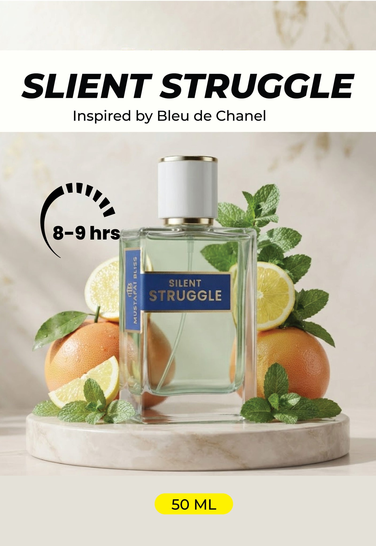 Silent Struggle <br>Inspired by Bleu de Chanel